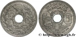 FRANZÖSISCHE-INDOCHINA 1/2 Centième en Zinc 1939 Paris