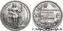 FRANZÖSISCHE POLYNESIA - Franzözische Ozeanien 50 Centimes Établissements Français de l’Océanie 1949 Paris