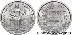 FRENCH POLYNESIA - Oceania Francesa 50 Centimes Établissements Français de l’Océanie 1949 Paris