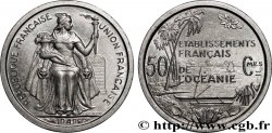 FRENCH POLYNESIA - French Oceania 50 Centimes Établissements Français de l’Océanie 1949 Paris
