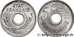 INDOCHINA 5 Centièmes 1943 Hanoï