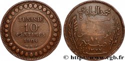 TUNESIEN - Französische Protektorate  10 Centimes AH1322 1904 Paris