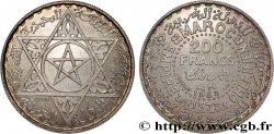 MAROCCO - PROTETTORATO FRANCESE Essai de 200 Francs AH 1372 1953 Paris 