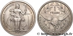 NUEVA CALEDONIA Essai de 1 Franc 1949 Paris