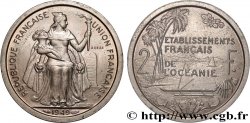 POLYNÉSIE FRANÇAISE - Océanie française Essai de 2 Francs Établissements français de l’Océanie 1949 Paris