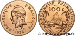 FRANZÖSISCHE-POLYNESIEN Essai de 100 Francs 1976 Paris