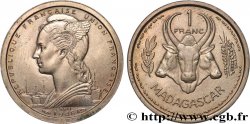 MADAGASCAR - UNIóN FRANCESA Essai de 1 Franc 1948 Paris