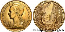 MADAGASCAR - UNIóN FRANCESA Essai de 20 Francs 1953 Paris