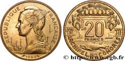 COMOROS  Essai de 20 Francs 1964 Paris