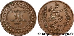 TUNISIA - FRENCH PROTECTORATE 10 Centimes AH1308 1891 Paris
