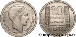 ALGÉRIE Essai 20 Francs Turin 1949 