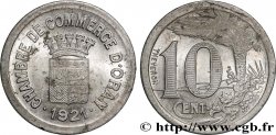 ALGERIA 10 Centimes Chambre de commerce d’Oran 1921 Oran