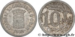 ALGERIA 10 Centimes Chambre de commerce d’Oran 1921 ORAN