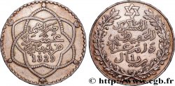 MAROKKO 10 Dirhams (1 Rial) Moulay Hafid I an 1329 1911 Paris