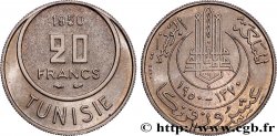 TUNESIEN - Französische Protektorate  Essai de 20 Francs 1950 Paris