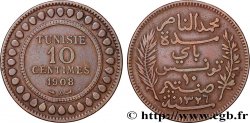 TUNEZ - Protectorado Frances 10 Centimes AH1326 1908 Paris