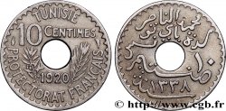 TUNESIEN - Französische Protektorate  10 Centimes AH1338 1920 Paris