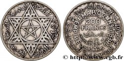 MAROC - PROTECTORAT FRANÇAIS 200 Francs AH 1372 1953 Paris