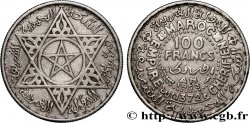 MAROCCO - PROTETTORATO FRANCESE 100 Francs AH 1372 1953 Paris 