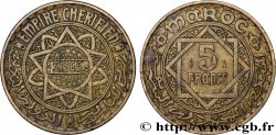 MAROCCO - PROTETTORATO FRANCESE 5 Francs AH 1365 1946 Paris 