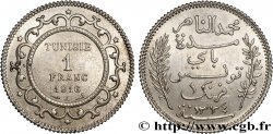 TUNESIEN - Französische Protektorate  1 Franc AH1334 1916 Paris