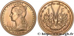 AFRIQUE ÉQUATORIALE FRANÇAISE - UNION FRANÇAISE Essai de 1 Franc Union Française 1948 Paris