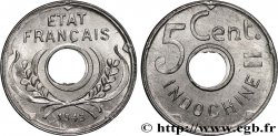 FRENCH INDOCHINA 5 Centièmes 1943 Hanoï