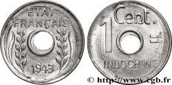 FRENCH INDOCHINA 1 Centième 1943 Hanoï