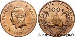 FRENCH POLYNESIA 100 Francs I.E.O.M. 1976 Paris