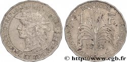 GUADELUPA Bon pour 1 Franc 1921  