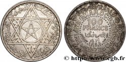 MOROCCO - FRENCH PROTECTORATE 100 Francs AH 1372 1953 Paris