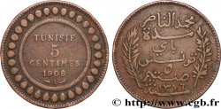 TUNISIA - Protettorato Francese 5 Centimes AH1326 1908 Paris 