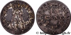 FRENCH GUYANA 10 Centimes 1818 Paris - A