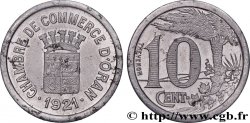 ALGERIEN 10 Centimes Chambre de Commerce Oran 1921 Oran