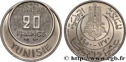 TUNESIEN - Französische Protektorate  Essai de 20 Francs 1950 Paris