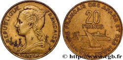 DJIBUTI - French Territory of the Afars and Issas  20 Francs 1975 PARIS