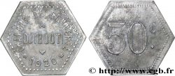 YIBUTI 50 Centimes Chambre de Commerce de Djibouti 1920 Djibouti