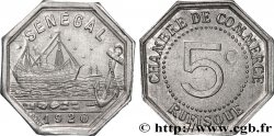 AFRIQUE FRANÇAISE - SÉNÉGAL 5 Centimes Chambre de Commerce de Rufisque 1920 