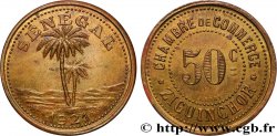 AFRIQUE FRANÇAISE - SÉNÉGAL 50 Centimes Chambre de commerce de Ziguinchor 1921  