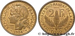 TOGO - FRENCH MANDATE TERRITORIES Essai 2 Francs 1924 Paris MS 