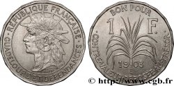 GUADELOUPE Bon pour 1 Franc 1903 