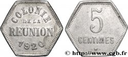 REUNION - Third Republic 5 Centimes  1920 