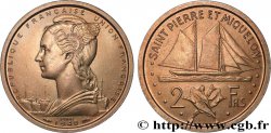 SAINT PIERRE AND MIQUELON 2 Francs ESSAI 1948 Paris