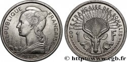 FRENCH SOMALILAND 1 Franc 1965 Paris