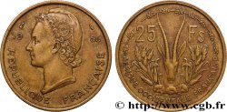 FRENCH WEST AFRICA 25 Francs 1956 Paris