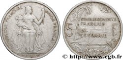 FRANZÖSISCHE POLYNESIA - Franzözische Ozeanien 5 Francs Établissements Français de l’Océanie 1952 Paris