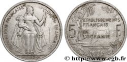 POLINESIA FRANCESE - Oceania Francese 5 Francs Établissements Français de l’Océanie 1952 Paris 