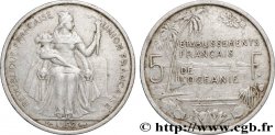 POLYNÉSIE FRANÇAISE - Océanie française 5 Francs Établissements Français de l’Océanie 1952 Paris