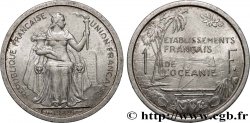 FRENCH POLYNESIA - Oceania Francesa 1 Franc Union Française 1949 Paris