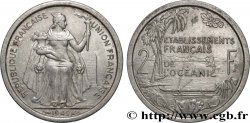 FRENCH POLYNESIA - Oceania Francesa 2 Francs Union Française 1949 Paris